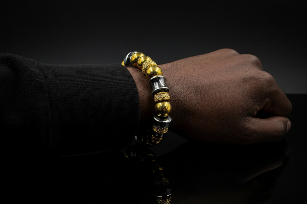Hematite bracelet, business shine