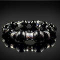 14mm Black Agate Bracelet