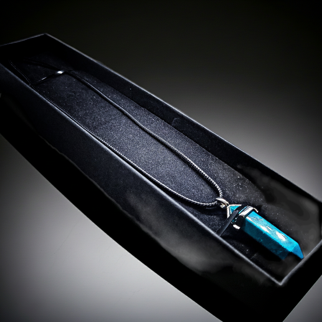 Adjustable Hexagonal pendant necklace (Short Pendant)