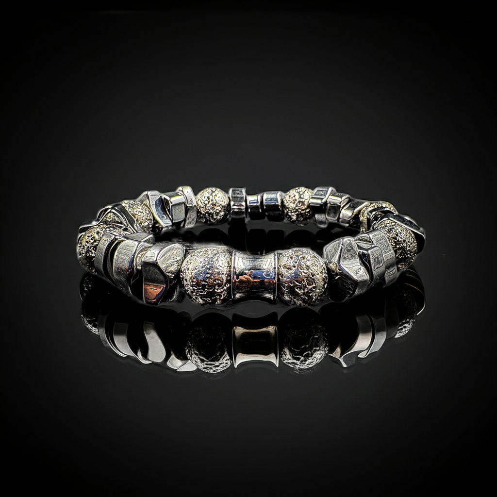 Men's 10mm Volcanic Rock Healing Bracelet