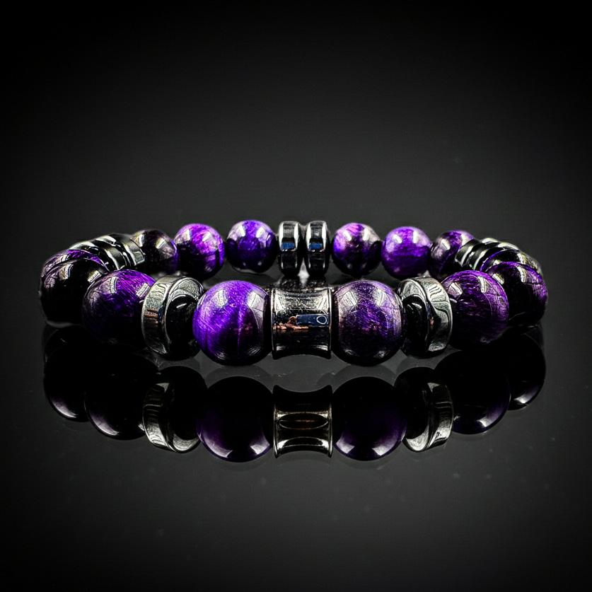 12mm Tiger’s Eye Bracelet