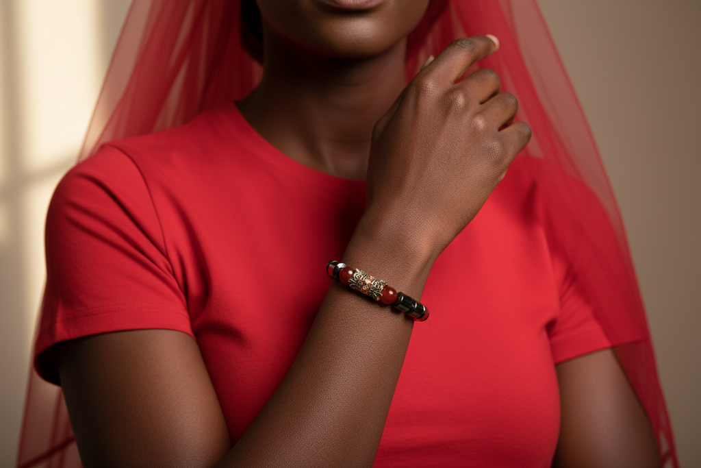 Red Agate Spiritual Bracelet