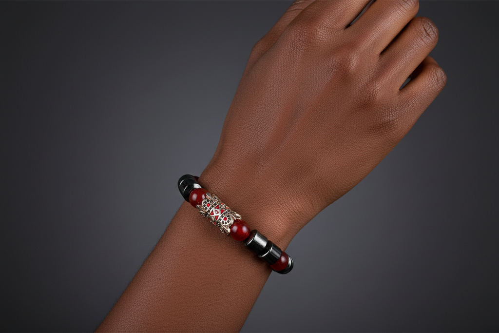 Red Agate Spiritual Bracelet