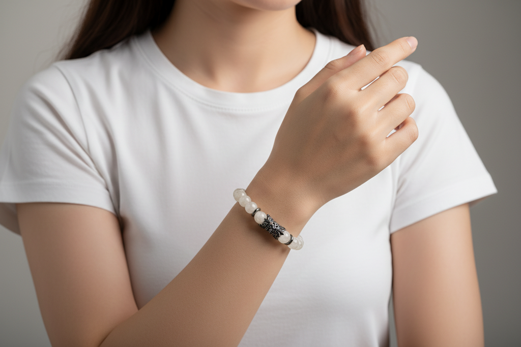 White Jade Bracelet