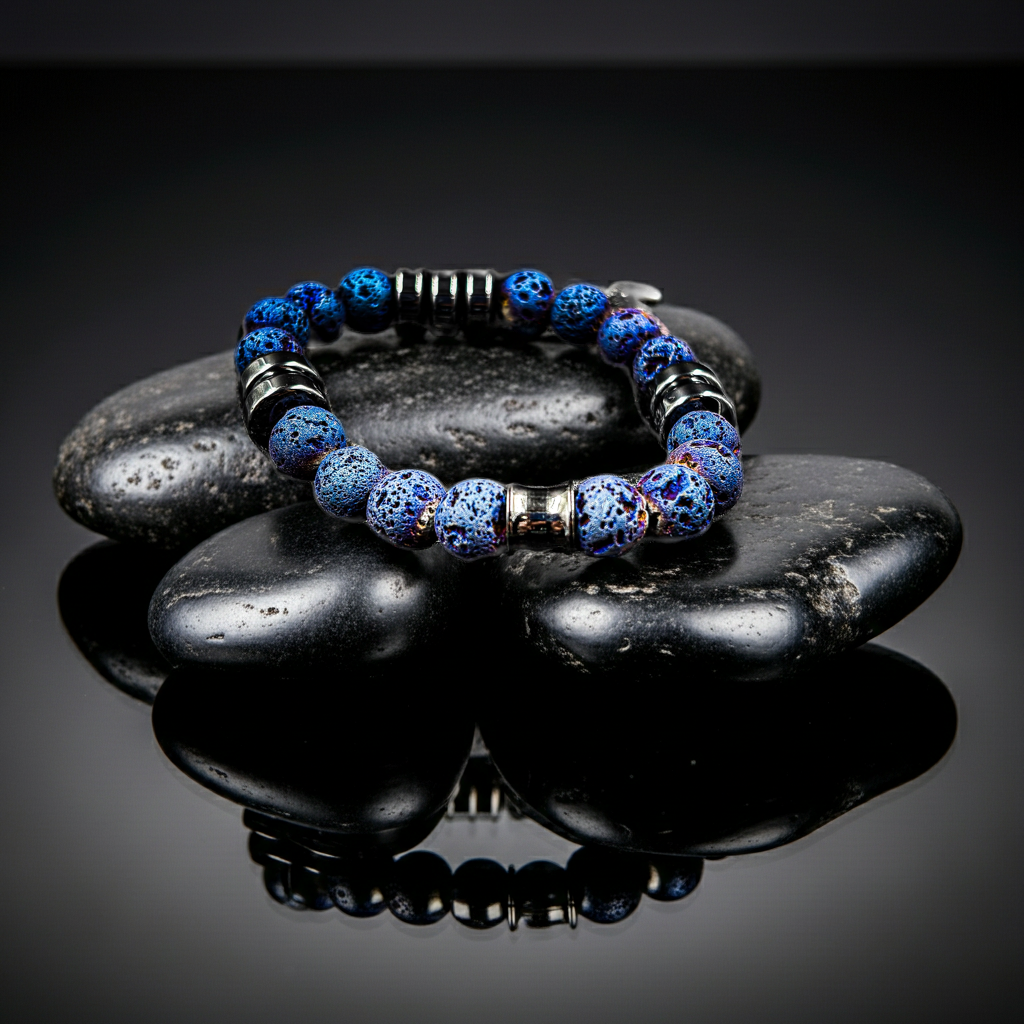 10mm Lava Rock Bracelet