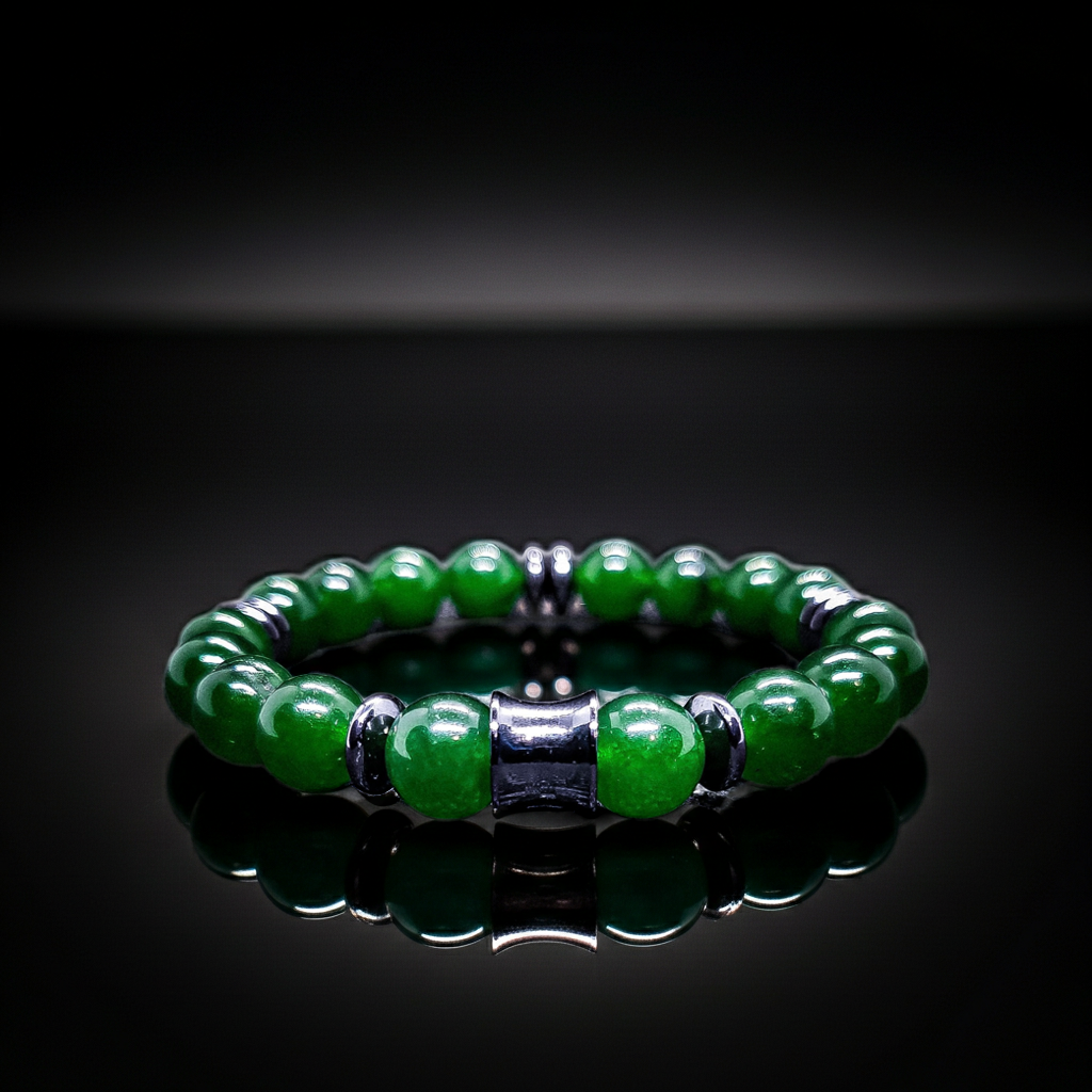 Men's 10mm Chrysocolla Stretch Bracelet