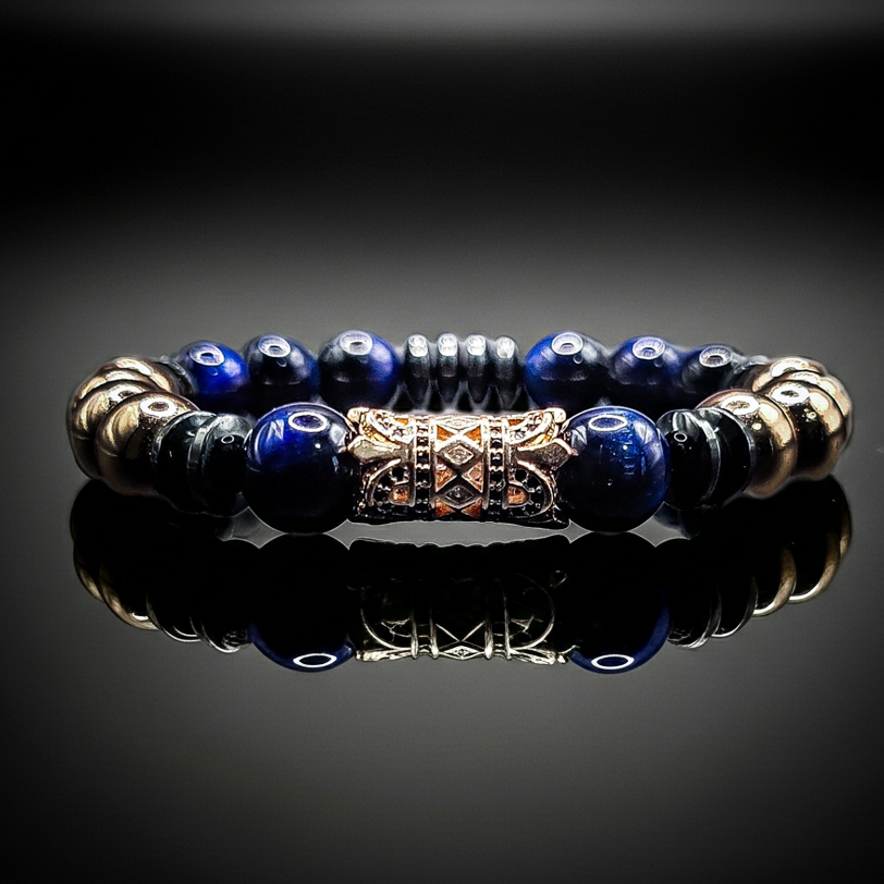 10mm Tiger's Eye Hematite