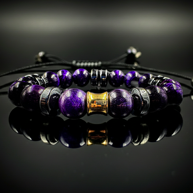 12mm Tigers Eye Bracelet