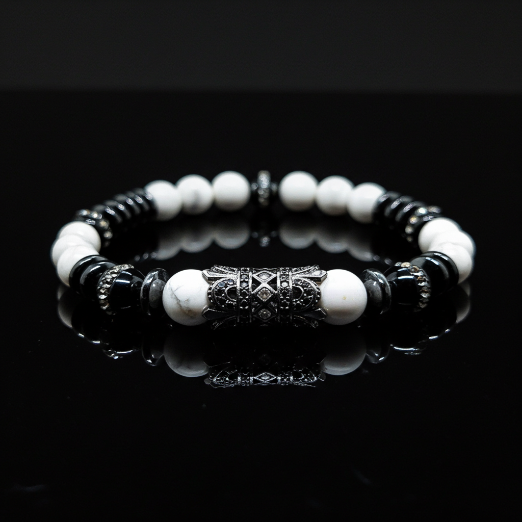 Men's/Women's One line Rhinestone Stretch Bracelet