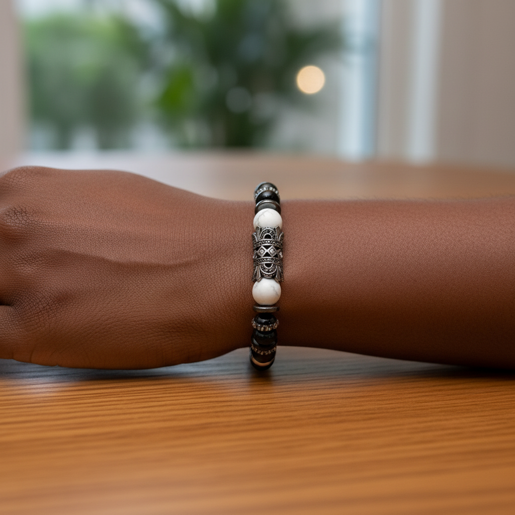 Men's/Women's One line Rhinestone Stretch Bracelet